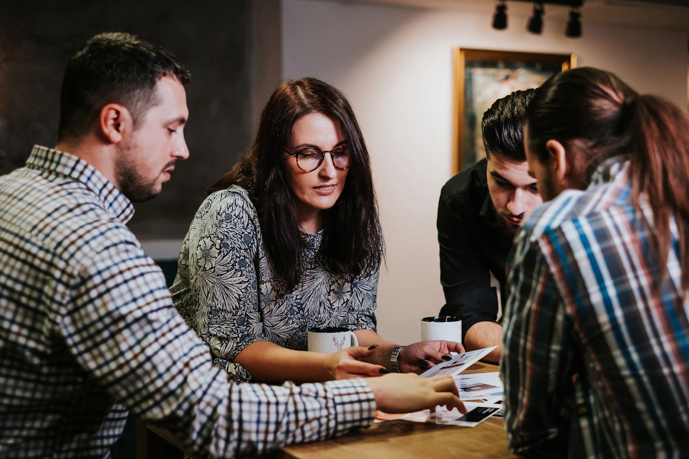 ENZ INTERNATIONAL staff at work